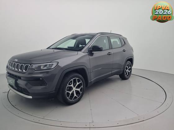 JEEP COMPASS 1.3 T270 TURBO FLEX LONGITUDE AT6